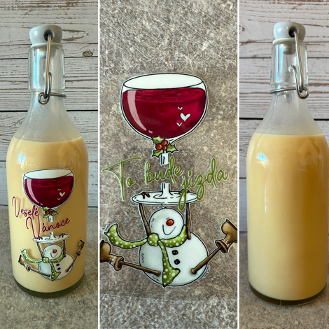 LIKÉROVÁ LAHEV SAMOLEPKA SAMOLEPKA LAHEV