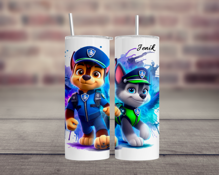 Termoska s brčkem Paw Patrol